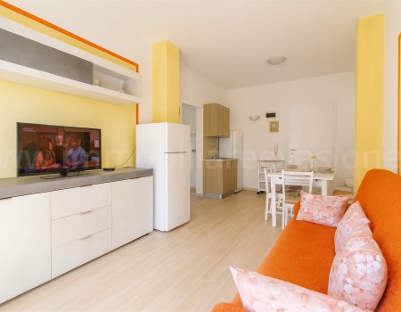 Affitto moderno appartamento bilocale con doppi climatizzatori a pochi passi dalla spiaggia del lido di pomposa